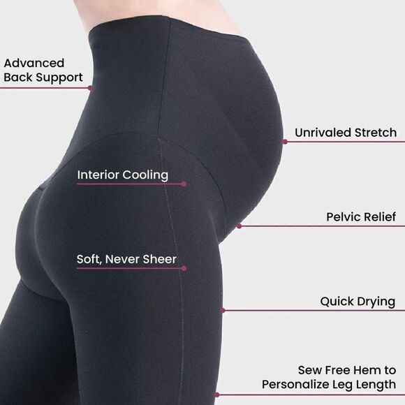 Glowe  maternity  legging 28” - Picture 4 of 10